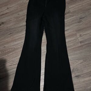 Fashion Nova Chic Black Zippered Pants